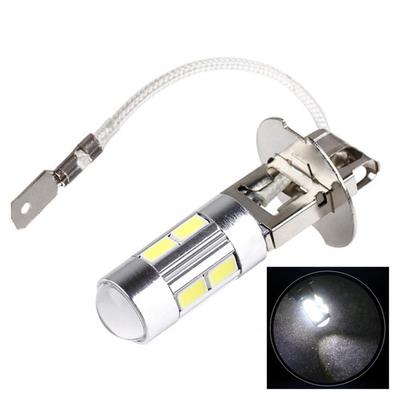 1 шт. 10SMD H3 LED 5630 DC 12V Дальний свет 360 градусов Супер яркий противотуманный свет Белый для вождения автомобиля KTY