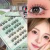 Zhixian No-Glue Self-Adhesive Cat Elf False Eyelashes - Super Soft Single Cluster LL001