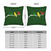 Pillow Case Rasta Reggae Music Jamaica Rastafari Roots Jamaican Soft Bob Marley Face Pillow Cover For Sofa Car Pillowcases