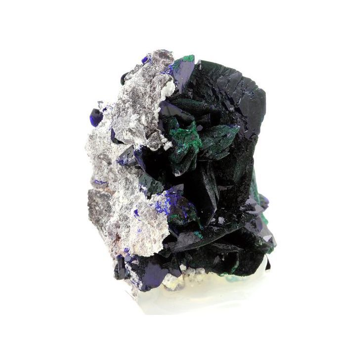 Pierres et Minéraux. Azurite + Malachite. 504.0 ct. Milpillas Mine, Sonora, Mexique.