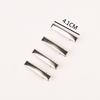 Good Black Rhodium Barrette 10PCS/Pack Gifts Women Kids Silver Hair Clips Girl Adult Hair Accessories DIY