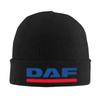 Теплая вязаная шапка с логотипом DAF, зимняя вязаная шапка-бини, шапки-бини, шапки в стиле хип-хоп для унисекс