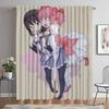 Шторы для детской комнаты Puella Magi Madoka Magica Шторы для интерьера дома для камеры Шторы для гостиной Украшения на Хэллоуин