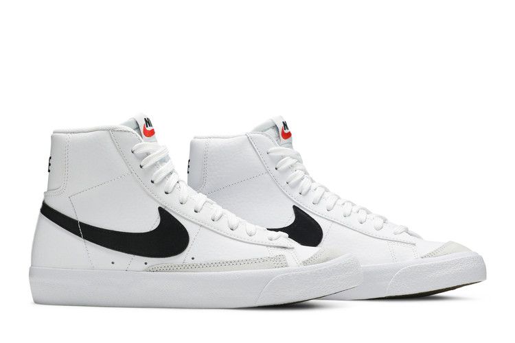 Nike Блейзер Mid 77 Белый Черный (GS)