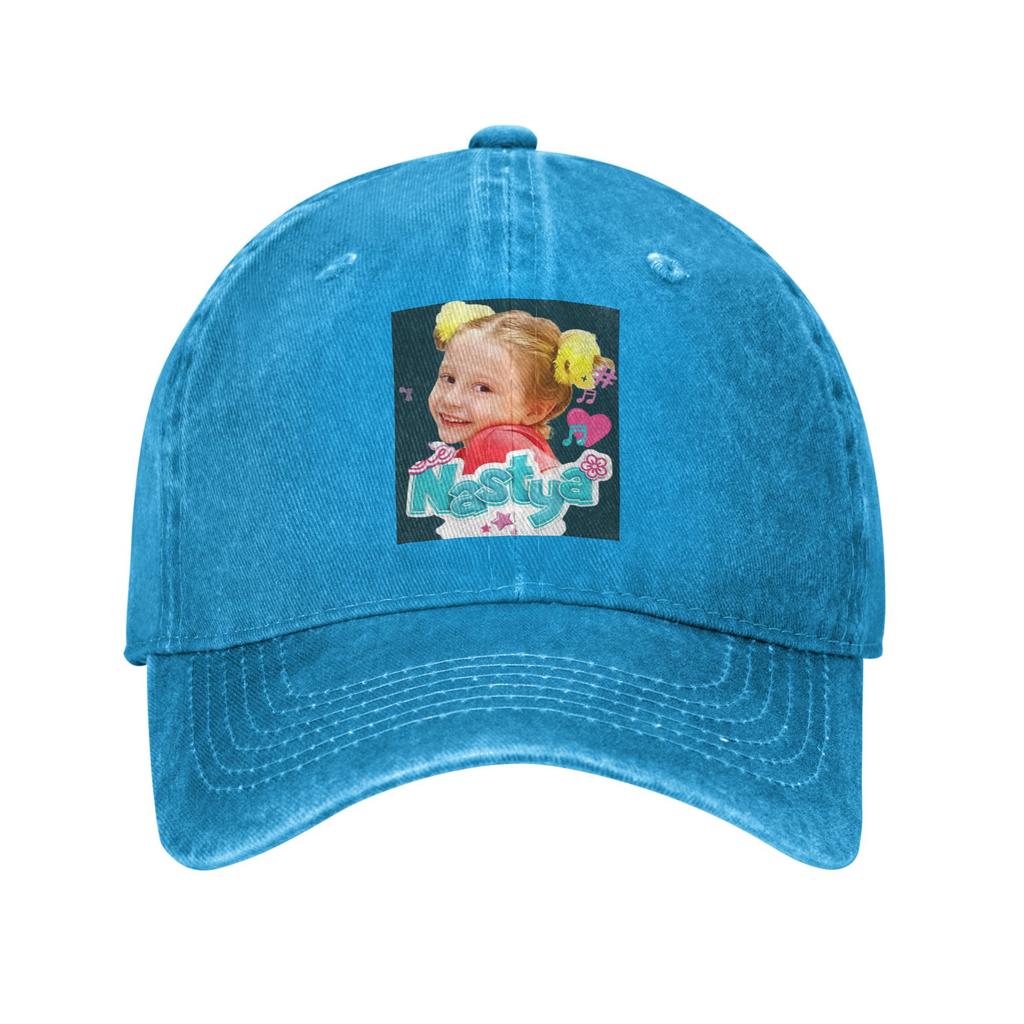Like Nastya Washed Denim Baseball Caps Snapback Baseball Hats Breathable Casquette Outdoor for Men's And Women's