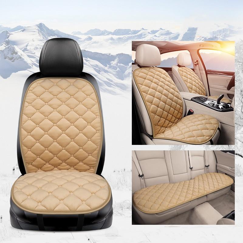 Хлопковая нескользящая подушка для сиденья автомобиля, универсальный защитный коврик для сиденья