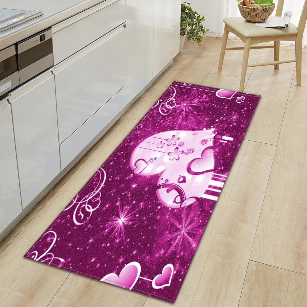 Kitchen Carpet Living Room Bedroom Floor Carpet Corridor Door Mat Door Bathroom Non-slip Floor Mat