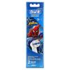Replaceable Brush Heads, Extra Soft, Ages 3+, Spiderman, 2-Pack