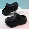 New Thickened Bottom Hole Shoes Home Non-slip Outer Hole Shoes EVA Slippers Women's High-heeled Hole Shoes