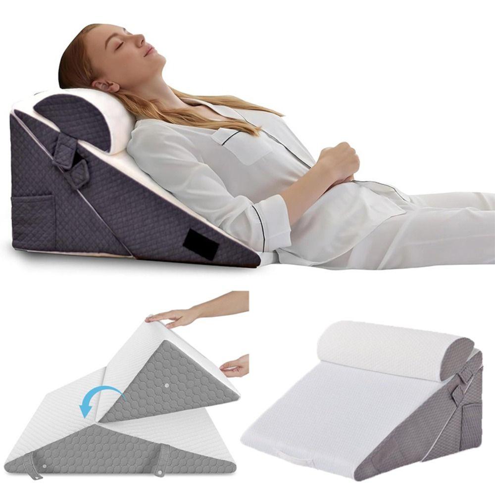 Подушки-клинья из губки Регулируемая наклонная подушка для изголовья Удобная подушка для сна
