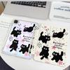 Cute Kitty Y-fold  Stand Cover with Pencil Slot for iPad Pro11 Pro13 Flip Magnetic Folding Stand Cover for Mini 7 Air 5 High Clear Cover