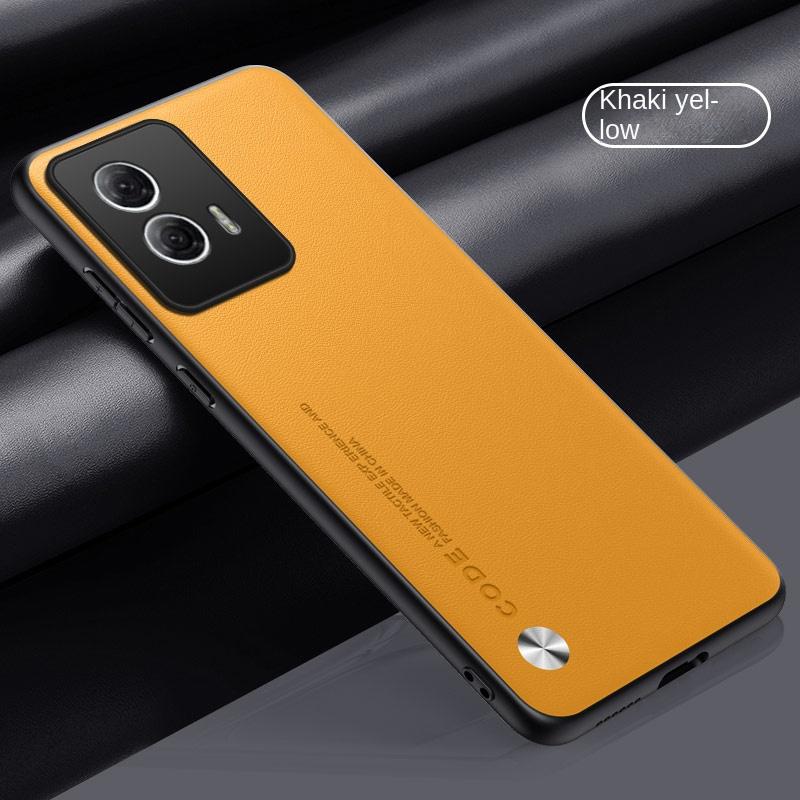 Чехол для Motorola Edge 50 Fusion, мягкая текстура веганской кожи, тонкий защитный задний чехол-крышка для корпуса телефона Motorola Edge 50fusion