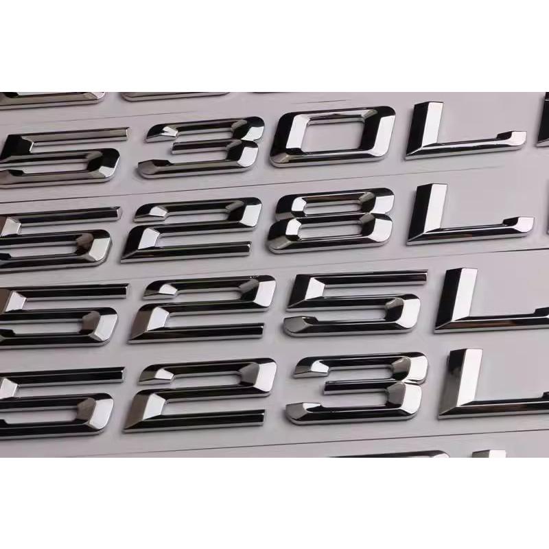 3D ABS Car Trunk Letters Logo Decals Badge Emblem Sticker For BMW 7 Series 730Li 740Li 745Li 750Li 760Li G11 G12 E38 E65 E66 F01