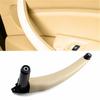 Beige Right Car Interior Door Handles Inner Door Panel Handle Pull Trim Cover Fo