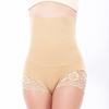 Сексуальное утягивающее нижнее белье с высокой талией Женское корректирующее белье Трусы Тонкие до середины поясницы Живот Бедра Кружевное белье Боксеры Корректоры тела
