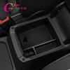 Color My Life Car Armrest Box Storage for Volkswagen VW Tiguan Mk2 2016 - Central Console Storage Box Interior