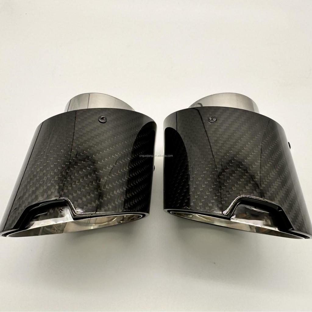 BMW M Series Carbon Fiber Exhaust Muffler Tailpipe for M2, M3, M4, M5