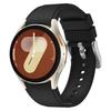 Силиконовый ремешок для Samsung Galaxy Watch 7 44мм 40мм Дугообразный оригинальный браслет для Samsung Watch 6 Classic 47мм 43мм/5 Pro 45мм Ремешок