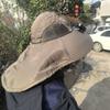 Breathable Solar Fan Hat Strong Wind Summer Fan Visor Cap Convenient Fishing Bucket Hat  Hiking