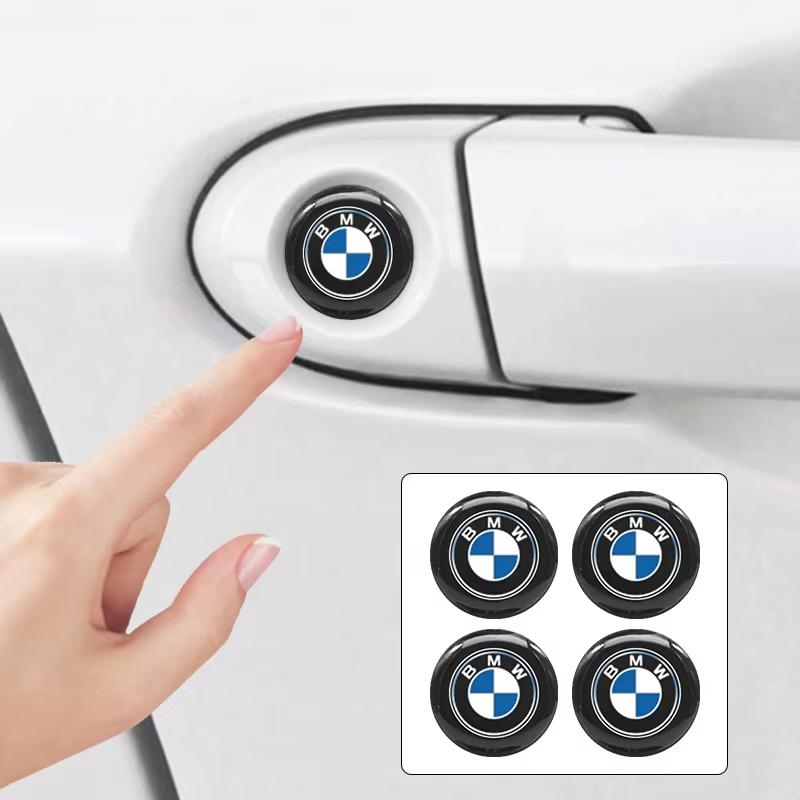 For BMW M E46 E90 E60 Car Sticker Vehicle Keyhole Modification Accessories Anti-blocking Car Door Lock Stickers Styling Protective Decals For BMW G20