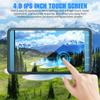 Автомобильный видеорегистратор, 4-дюймовый сенсорный экран с двумя объективами, видеорегистратор для вождения, Ips-экран, HD-рекордер, изображения заднего вида