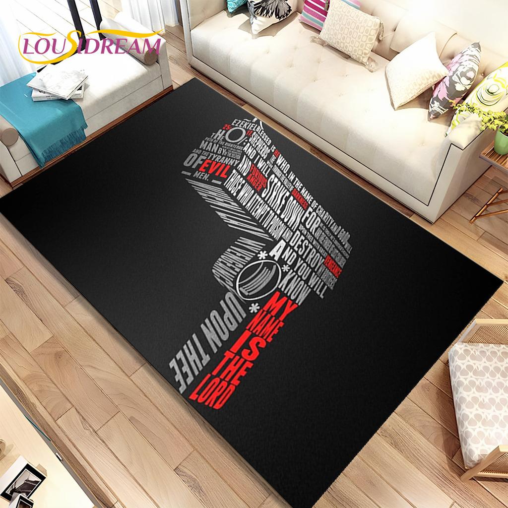 CS, USP, AK, M4, AWP, коврик для винтовки, пистолета, пистолета, ковер для дома, гостиной, спальни, дивана, коврик для двери, декор, нескользящий напольный коврик