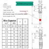 FFY CDSM-2.5 Male Cold Press Pin