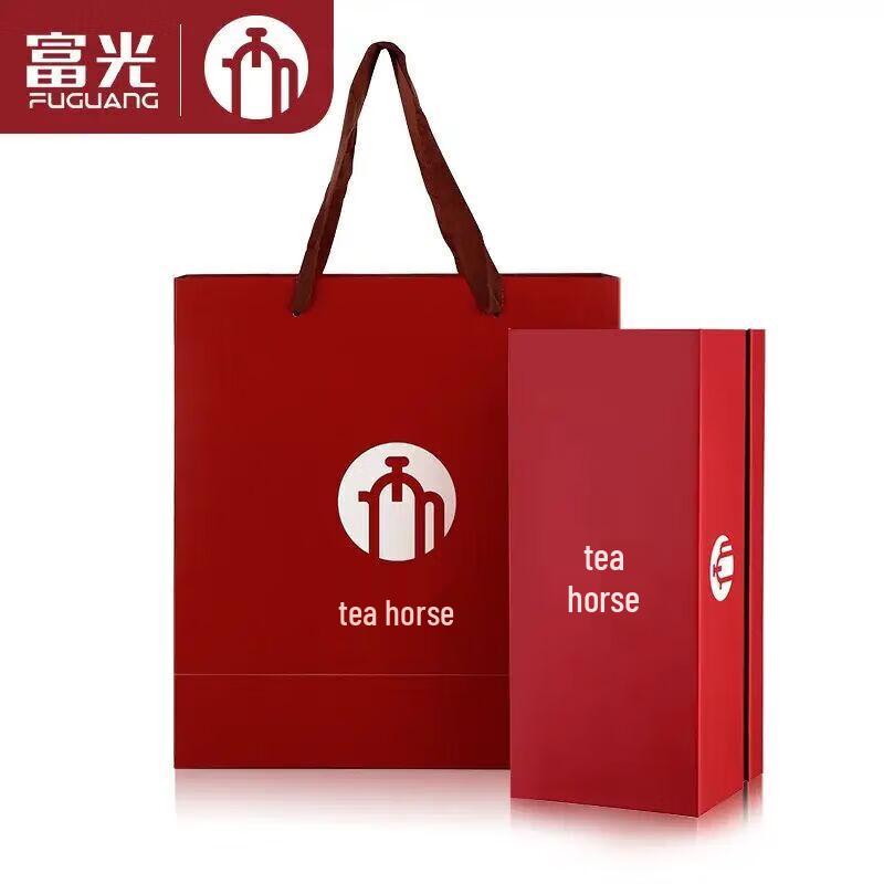 Fuguang Двухслойная стеклянная чашка Chaman с ситечком для чая