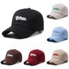 Vintage Embroidery Letter Baseball Cap Outdoor Breathable Peaked Gifts Caps
