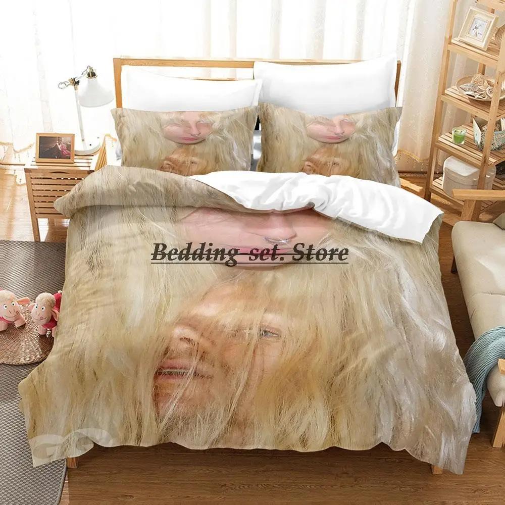 Комплект постельного белья 100 Gecs Односпальный Полуторный Двуспальный Кинг-сайз Комплект для кровати Взрослый Детский Спальня Комплекты пододеяльников 3D-принт Аниме Комплект простыней