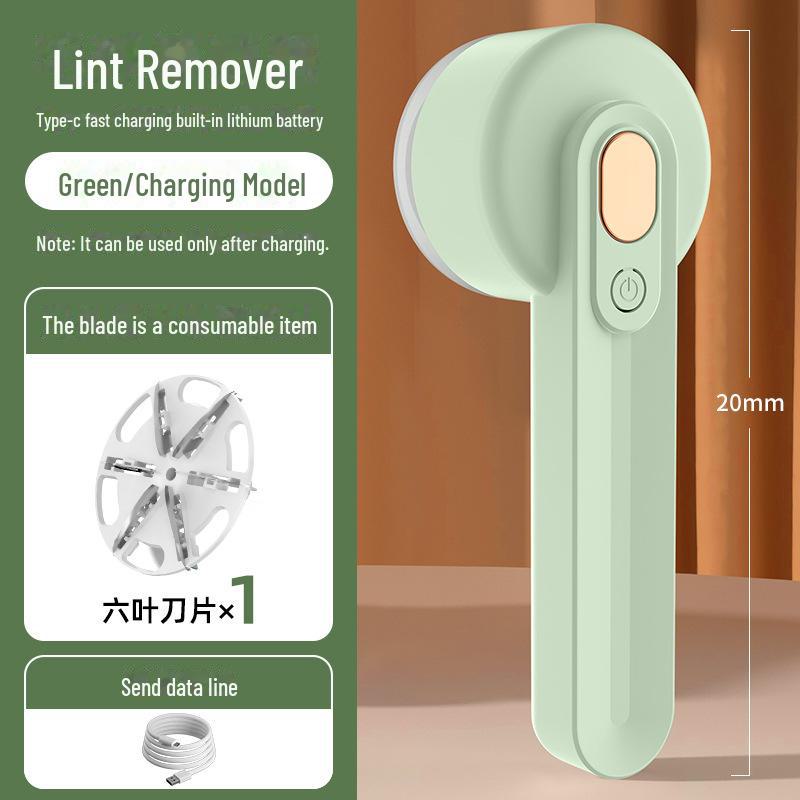 "Rechargeable Portable Sweater Shaver & Hair Ball Remover for Clothes"