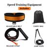 Speed Training Kits Resistance Band Overload Running Resistance Harness with Jump Rope Strength Training Accessories