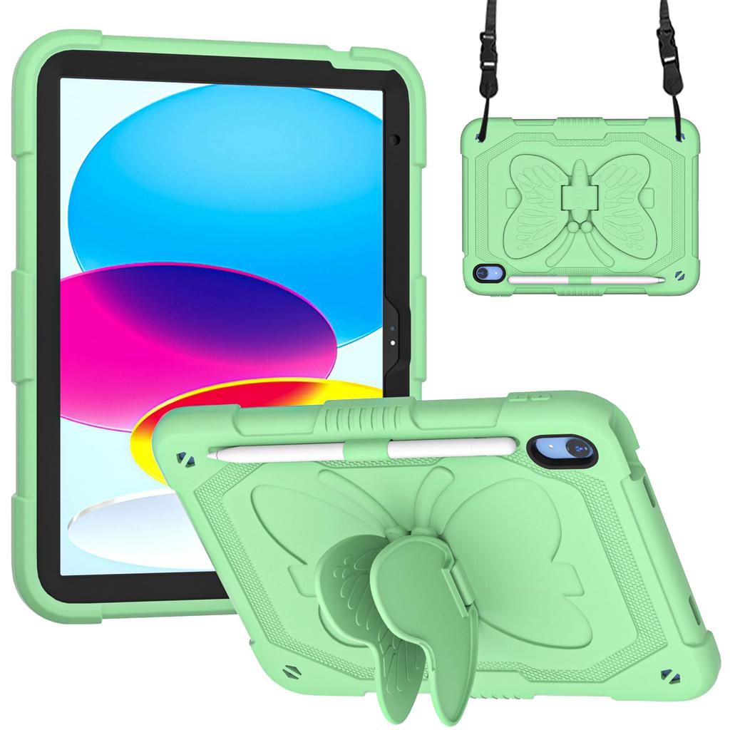Butterfly Case For iPad 10.2 7 8th 9th Gen Kids Butterfly Cover For iPad Pro 10.5 11 Air 2 3 4 10.9 Mini 6 9.7 Case