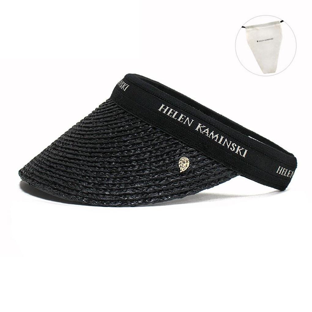 Helen Kaminski Bianca Visor Hat Charcoal BIANCA-CB018