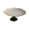 Decorative Pedestal Fruit Tray Cake Storage Large Capacity Dessert Display Stand for Dining