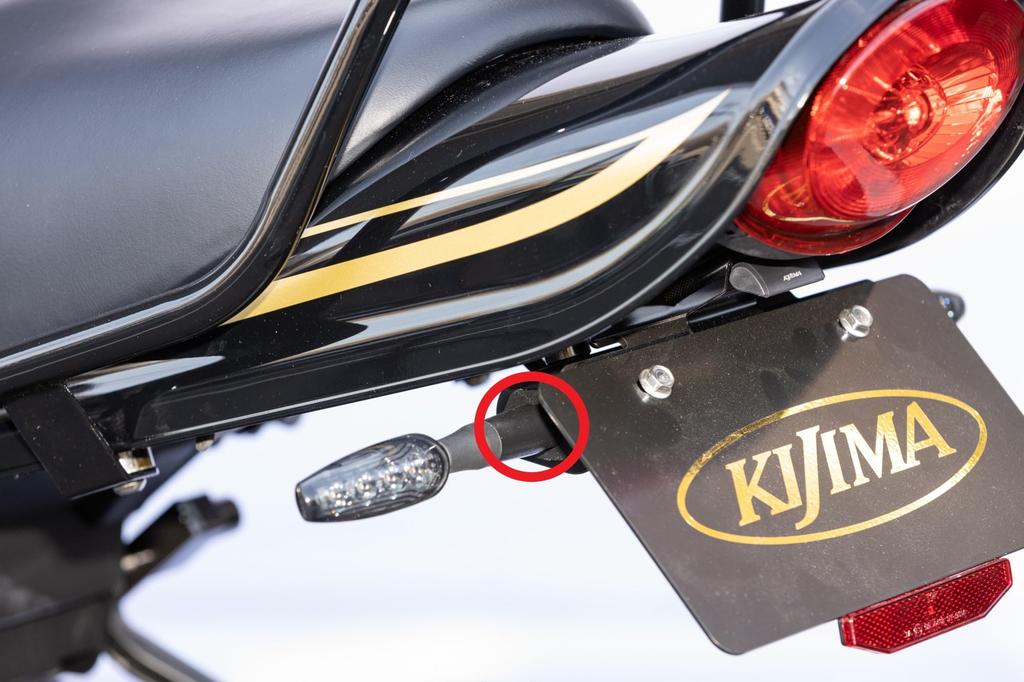 Удлинитель вала поворотника для мотоцикла Kijima Z900RS/CAFÉ('18-) Удлинитель 35 мм для M8, набор из 2 шт. 217-5024