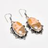 Pilbara Jasper Gemstone Handmade 925 Silver Plated Jewelry Earring 1.89"