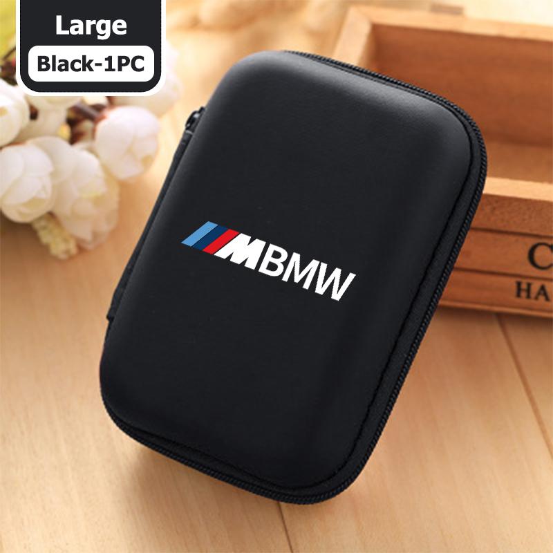 Car Portable EVA Storage Earphone Cable Case Bluetooth Bag For BMW M 1 3 4 5 6 7 Series X1 X3 X4 X5 G20 G38 F48 E36 E39 F222