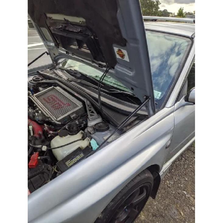 Газовые упоры капота для Subaru Impreza WRX GDA GDB 2000-2007 Передние Модификация Газовые пружины Подъемная опора Амортизатор Упор из углеродного волокна
