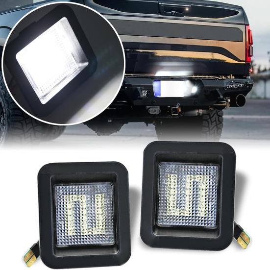 2шт светодиодные фонари номерного знака супер яркие высокие люмены IP68 водонепроницаемые универсальные простая установка