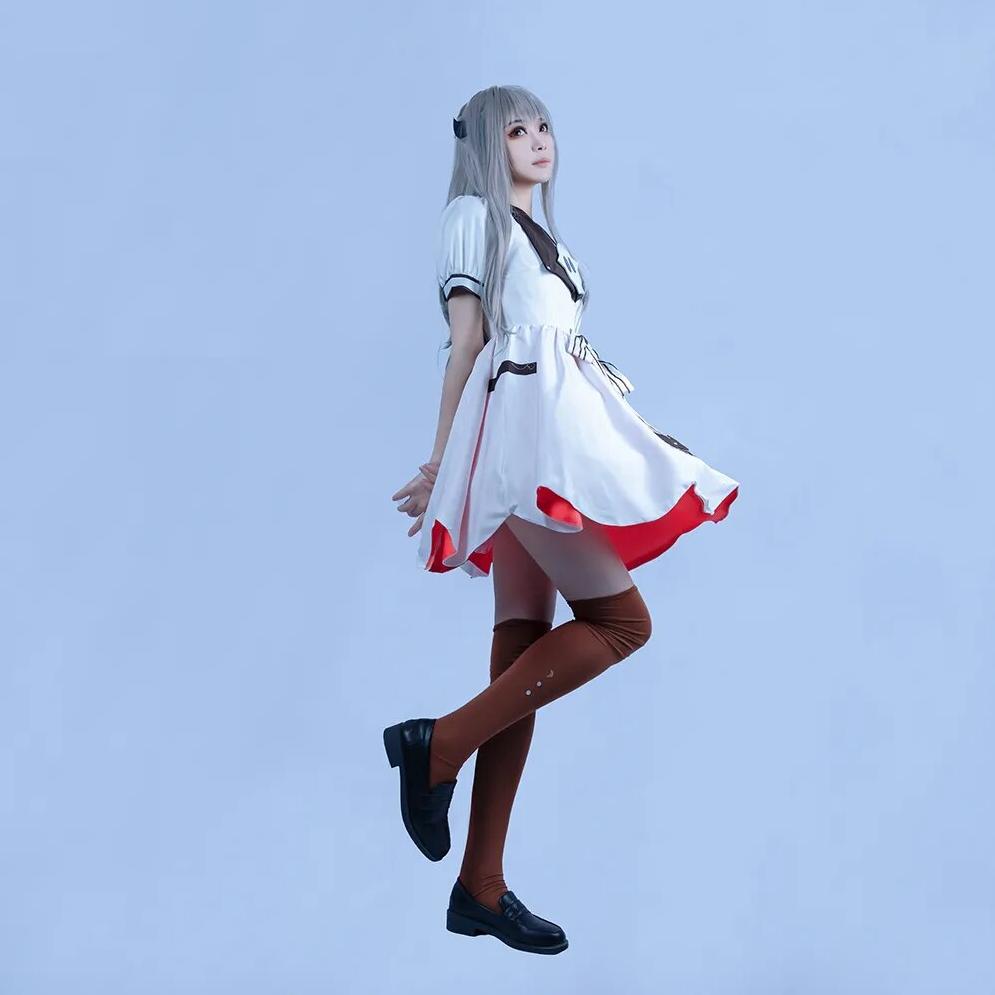Yashiro Nene cosplay anime wig carnival costume outfit 5in1 prom