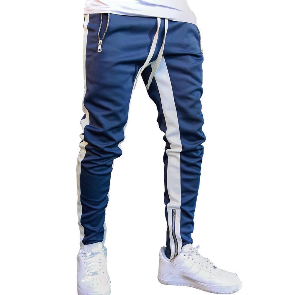 MaleWardrobe Mens Joggers Casual Pants Fitness Sportswear Tracksuit Bottoms Skinny Sweatpants Trousers Track Pant