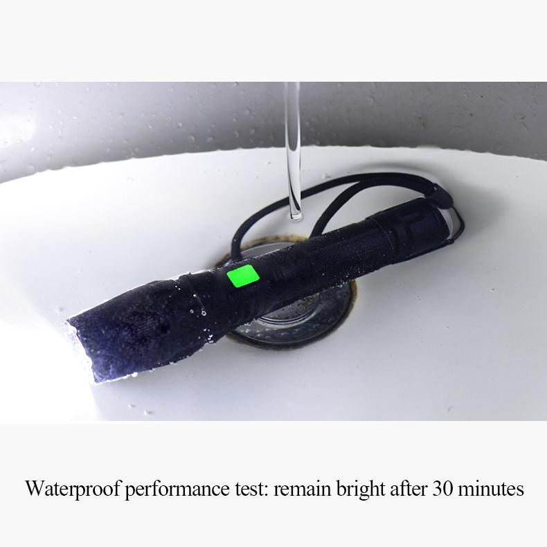 USB Rechargeable Tactical Flashlight Manufacturer High Powered Led Torch Flash Lights For Outdoor Camping Daily