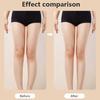 2pcs Silicone Legs Shape Pads Anti-Slip Straight Leg Patches Contouring Calf Pads  Calves Support