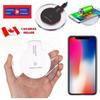 Беспроводное зарядное устройство Qi, зарядная панель для Iphone 11 Xs Max Xr 8 Samsung S9 S8 S10 +