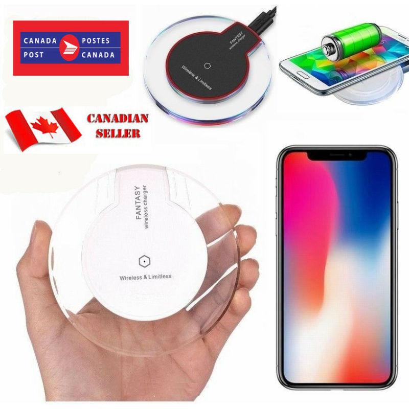 Беспроводное зарядное устройство Qi, зарядная панель для Iphone 11 Xs Max Xr 8 Samsung S9 S8 S10 +