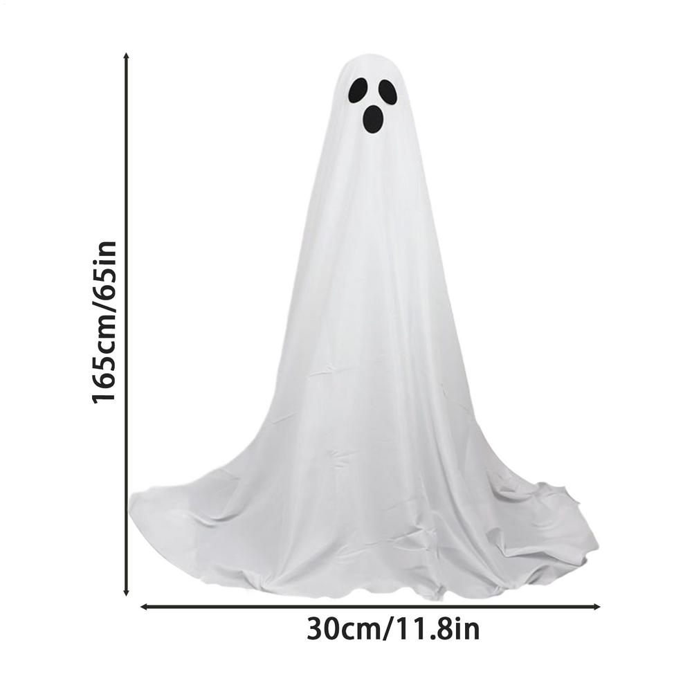 Light Up Ghost Halloween Decorations Spooky Ghost With Remote Control String Light Eerie Home Accents For Festival Holiday