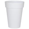 Flower Pot - - Soleilla High - H52 X D39 Cm - 37L - White