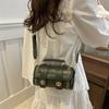 Модная маленькая сумка женская сумка текстура персонализированная сумка через плечо новый стиль модная и красивая модная квадратная сумка