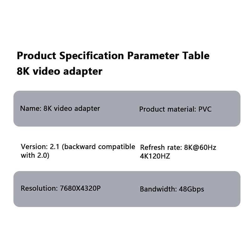 Мини-адаптер HDMI-HDMI, видеоплеер 1080P 2K 4K 60 Гц для мини-ПК, HDTV, HD-проектора для компьютера, коммутатора PS5, Xbox